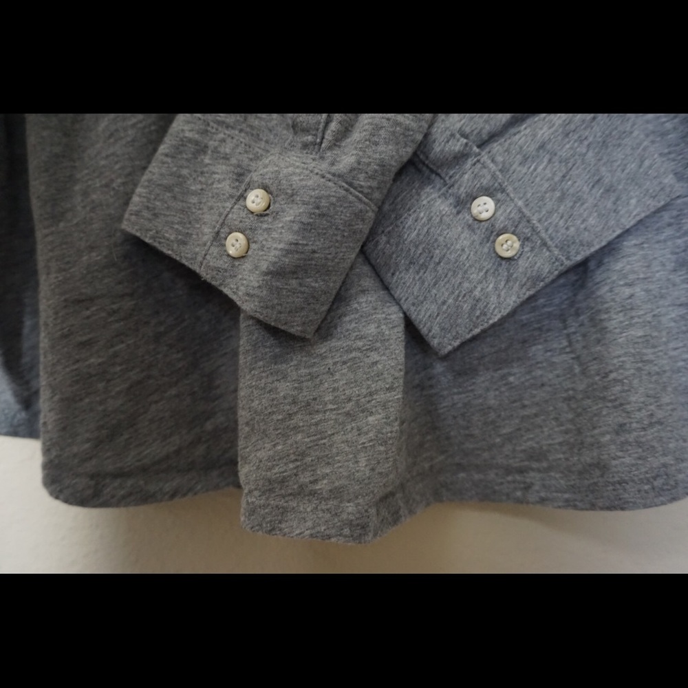 LOFT Button Down Long Sleeve Blouse Dress Shirt - Picture 4 of 7